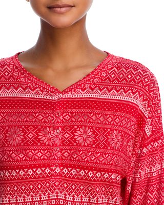 Starlette Long Henley Pajama Set - Excusive 