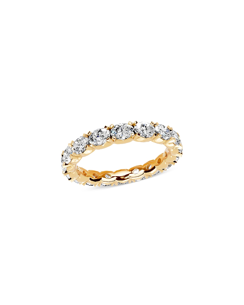 Bloomingdale's Fine Collection Diamond Oval Cut Eternity Band in 14K Yellow Gold, 2.0 ct. t. w.