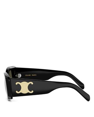 Maxi Triomphe Rectangular Sunglasses, 53mm