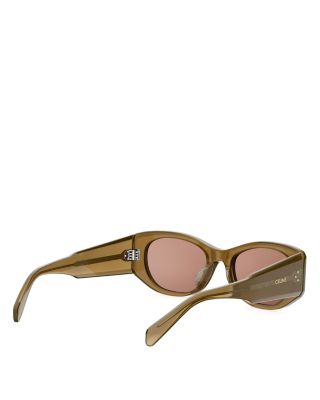 3 Dots Rectangle Sunglasses, 54mm