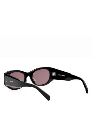 3 Dots Rectangle Sunglasses, 54mm