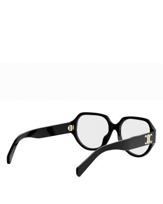 Triomphe Geometric Eyeglasses, 55mm