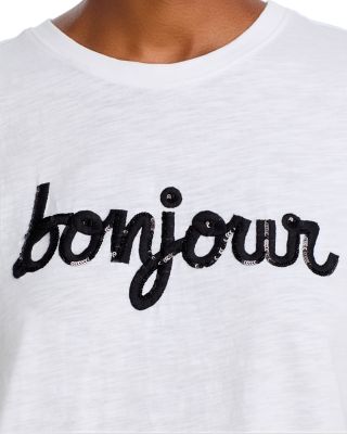 Shrunken Fringe Bonjour Tee