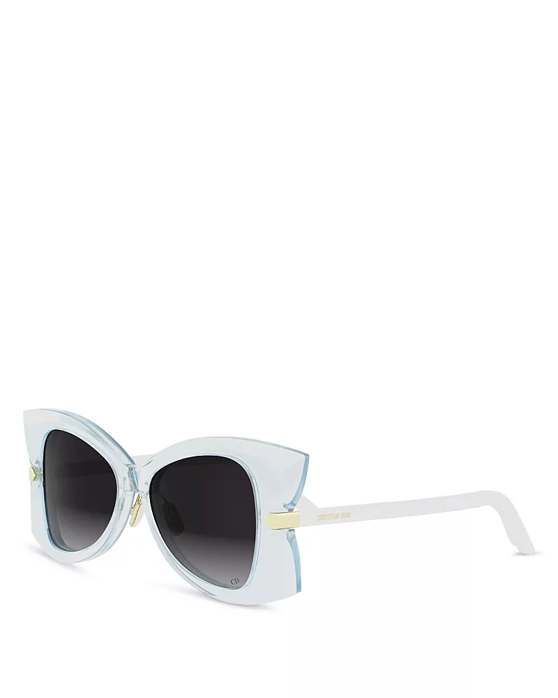 Dior DiorButterfly S1F Butterfly Sunglasses, 53 mm
