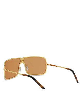 Fendiness Rectangle Sunglasses, 67mm
