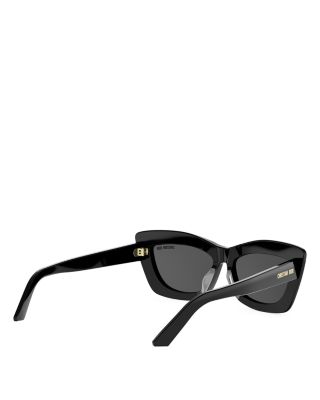 DiorMidnight B3F Cat Eye Sunglasses, 56 mm