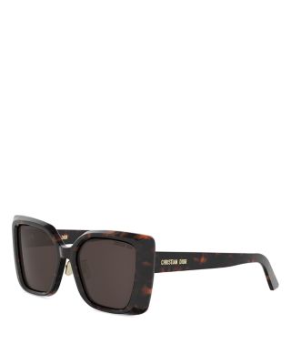 DiorMidnight S5I Square Sunglasses, 55mm