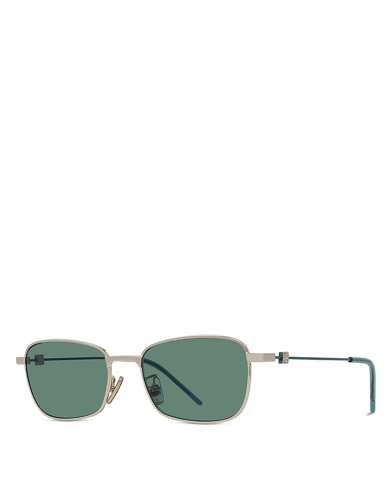 Givenchy Gv Speed Geometric Sunglasses, 53mm In Metallic