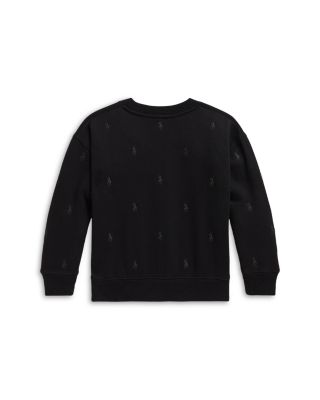 Girls' Polo Pony Fleece Sweatshirt - Little Kid