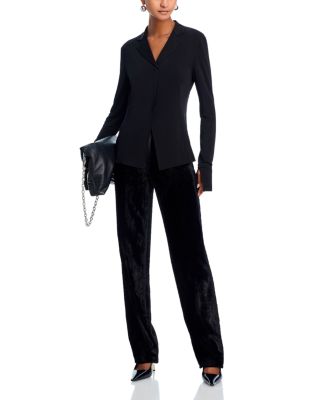 Pony High Rise Straight Pants