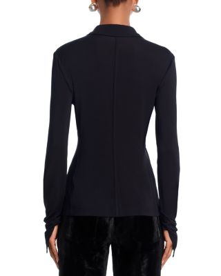 Long Sleeve Blazer Top