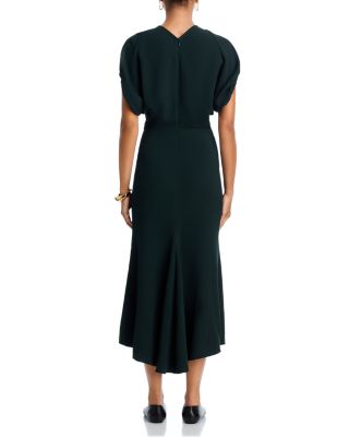 Blouson Midi Dress