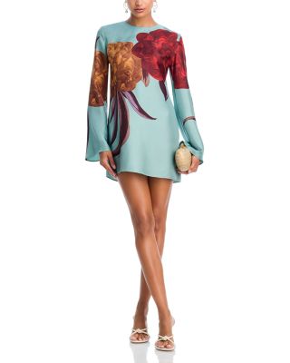 Mini Supreme Silk Swing Dress