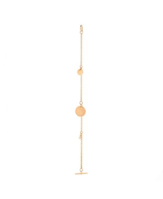 Small Ex-Libris Bracelet 18K Rose Gold with Diamond