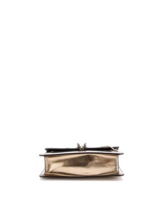  Small Serpenti Forever Shoulder Bag Metallic Leather