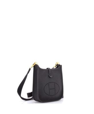 Pre-Owned Hermes TPM Evelyne Bag Gen III Clemence