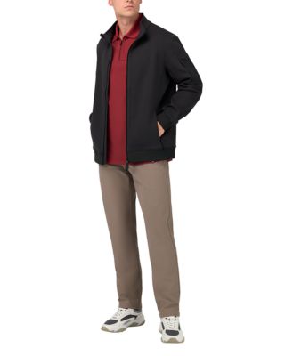 Full Zip Sweatshirt in Cotton Blend Scuba - Exclusive