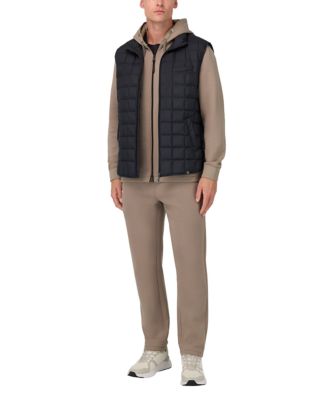 Gilet In Technical Fabric With Goose Down