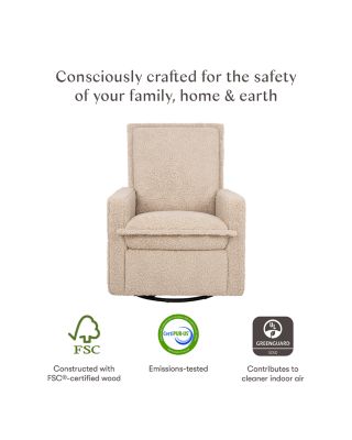 Cali Flange Recliner and Swivel Glider