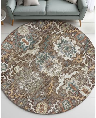 Dalyn Rug Company Silk Road SR8 Round Area Rug, 8'0"x8'0"