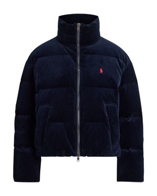Quilted Corduroy Down Jacket