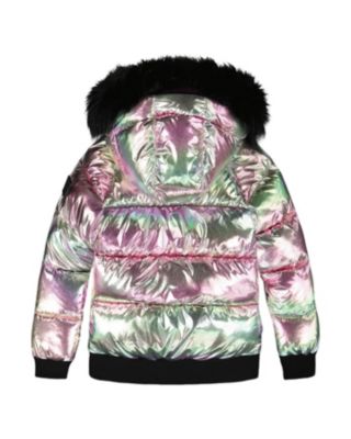 Boys' Quilted Bomber-Style Winter Coat - Little Kid, Big Kid