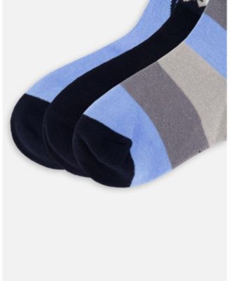 Boys' 3-Pack Knit Socks - Little Kid, Big Kid