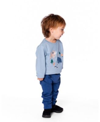  Boys' Organic Cotton Jersey Two-Piece Top and Pant Set - Little Kid