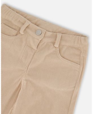 Girls' Wide Leg Corduroy Pants - Little Kid