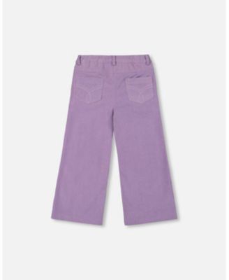 Girls' Wide Leg Corduroy Pants - Little Kid