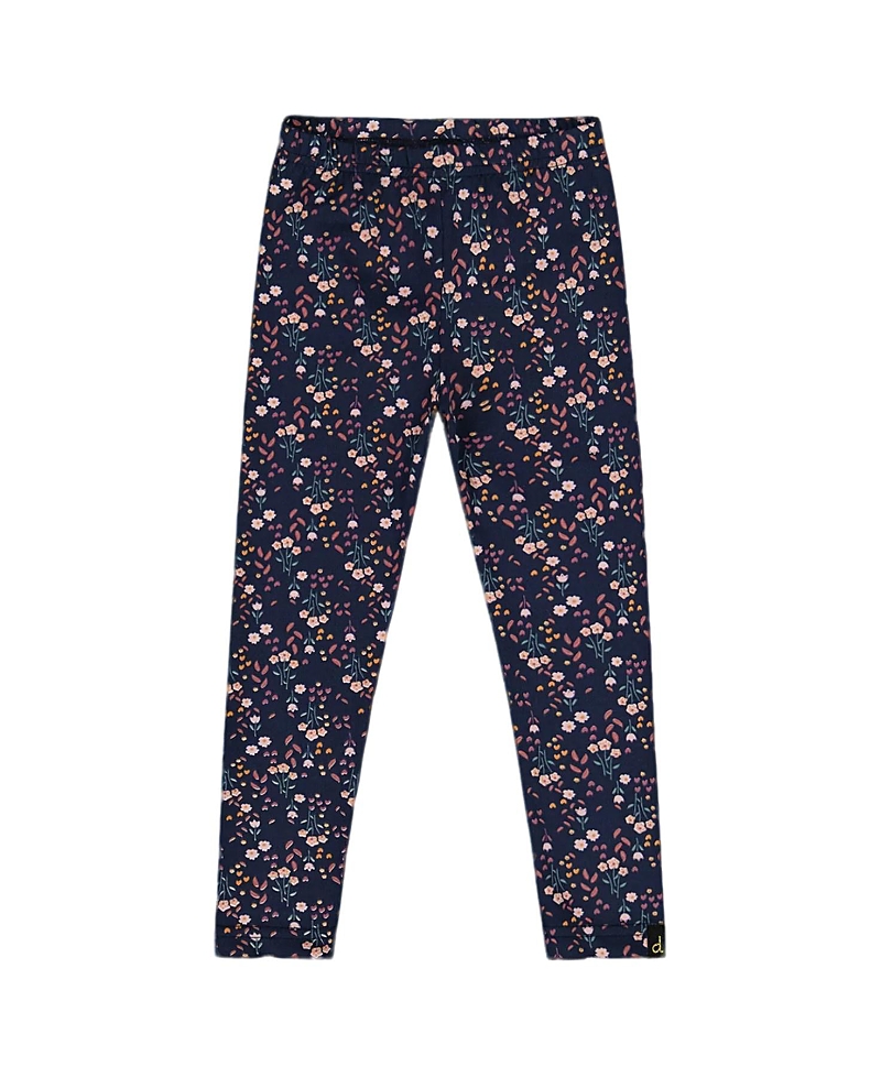 Deux Par Deux Girls' Jersey Leggings - Baby In Multi
