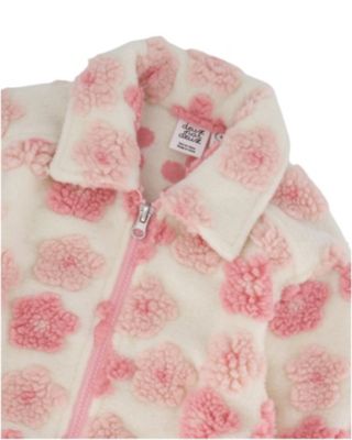 Girls' Sherpa Overshirt - Little Kid