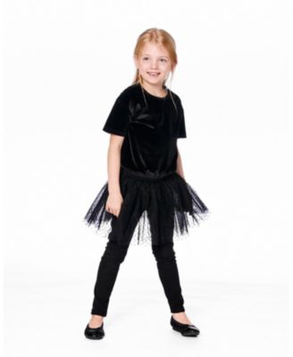 Girls' Leggings with Tulle Skirt - Baby