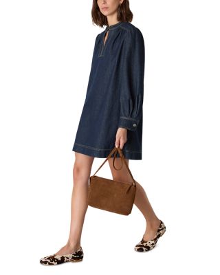 Denim Shift Mini Dress