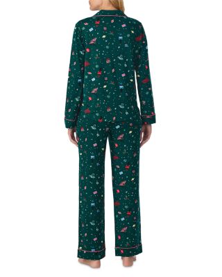 Printed Long Pajama Set