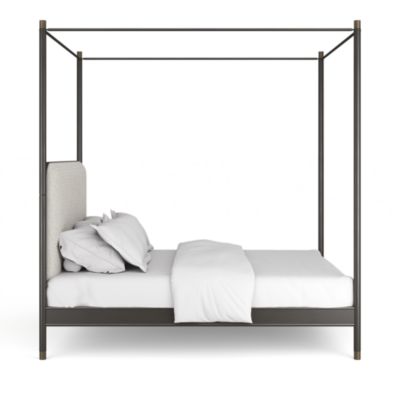 Campaign Canopy Bed, Queen