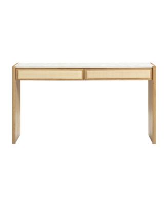 Paige Natural Oak Console/Desk