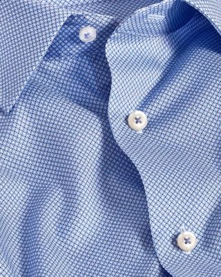 Trim Fit Printed Dress Shirt