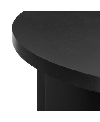 Silas Round Wood Coffee Table