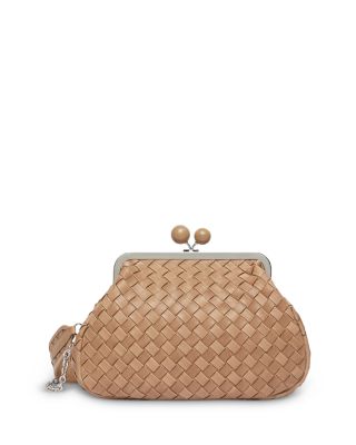 Medium Woven Leather Pasticcino Bag