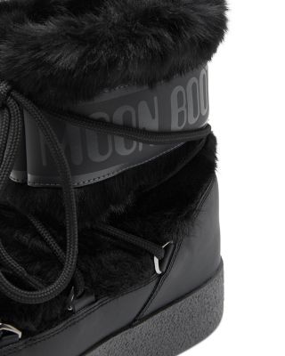 Unisex LTrack Faux Shearling Boots