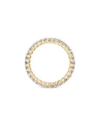 Diamond Classic Eternity Band in 14K Yellow Gold,1.0 tcw