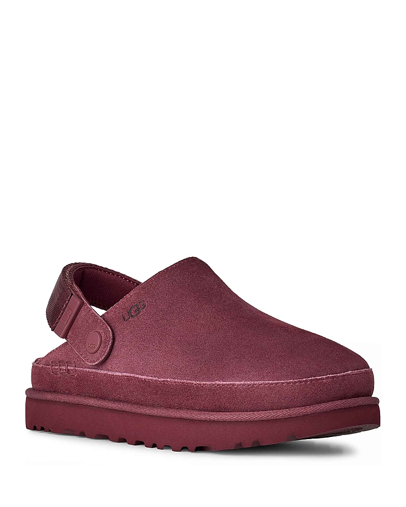 Ugg Women's Goldenstar Slip On Slingback Clogs In Burgundy