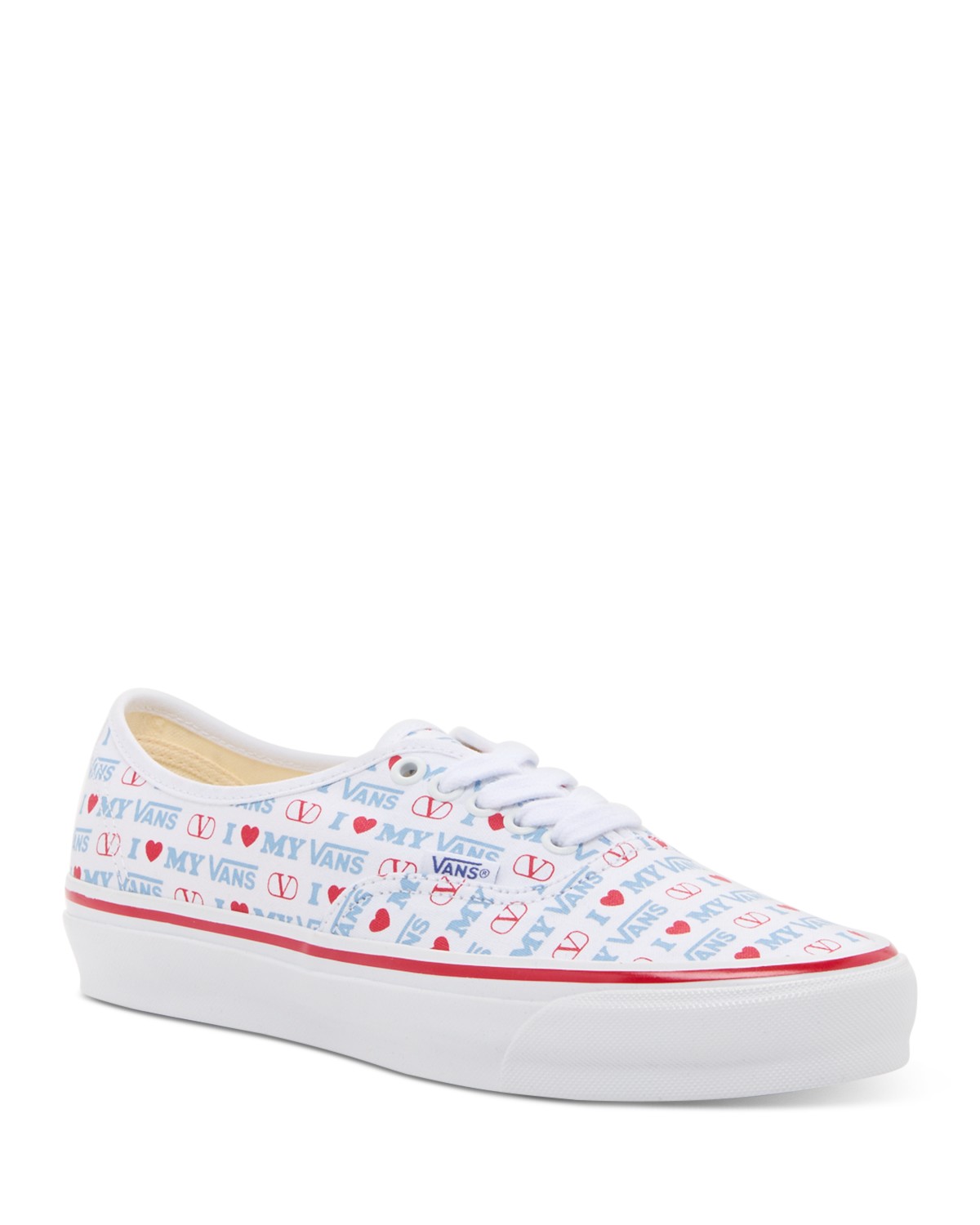 Valentino Garavani x Vans Women's Sneakers in White Multi