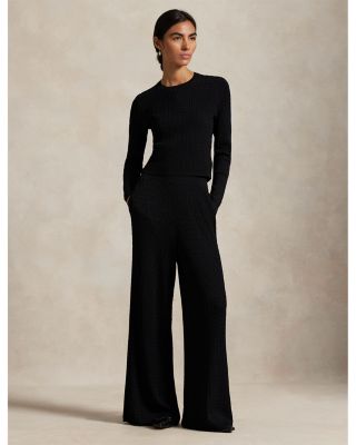 Mini Cable Cropped Sweater