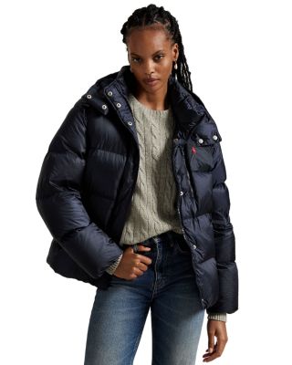 Water Repellent Quilted Down Jacket