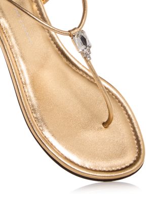 Women's Embellished Thong Sandals