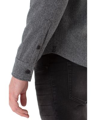 Knit Button Down Shirt 