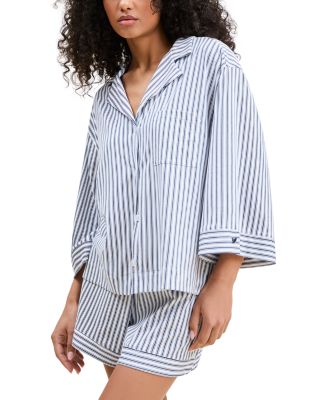 Olivia Striped Short Pajama Set