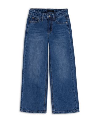 Girls' Mia Wide Leg Core Jeans - Little Kid